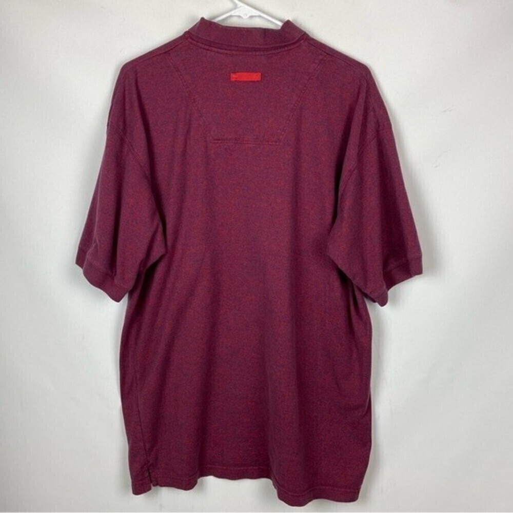Vintage Rebook Golf Polo Shirt Mens Large Logo Short Sleeve 100% Cotton - Picture 8 of 8